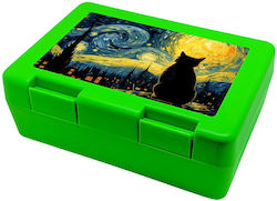 Koupakoupa Starry Night Cat Plastic Kids Food C...