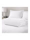 Adam Home Waffle Κουβέρτα Πικέ Μονή 165x240εκ. Λευκή
