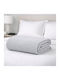 Adam Home Waffle Κουβέρτα Πικέ Υπέρδιπλη 225x240εκ. Γκρι