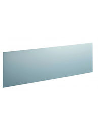 Selbstklebende Türschutzplatte Auseloxiertes Aluminium 930x150 mm