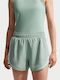 Tempo Women's Leather Shorts Dri-Fit Green