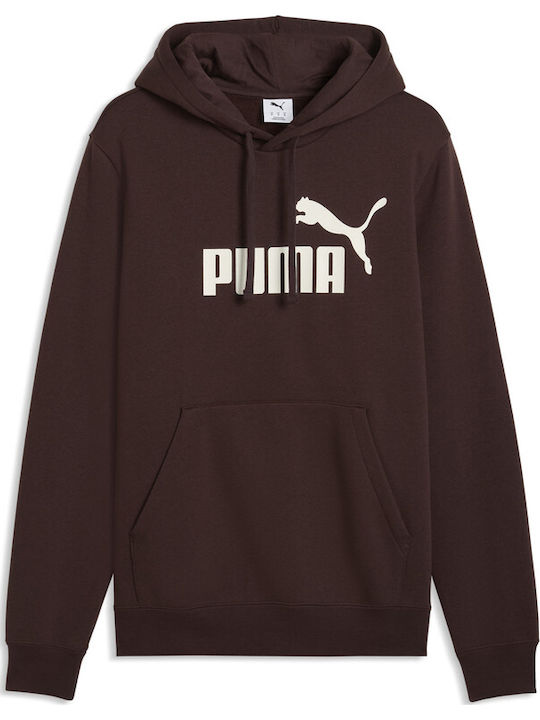 PUMA Logo Φούτερ με Κουκούλα Φουτερ