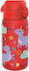 Easylife Kids Thermos Water Bottle Unicorn Plastic Red 350ml