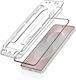 3mk 2er Pack 9h Gehärtetes Glas Galaxy S25 Edge Installationsrahmen Schwarz Transparent
