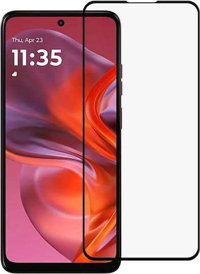 Folie Protectie Ecran Tempered Glass Motorola Moto G05 Moto E15 Ultra HD 111D Protectie Instalare Usoara Set Autocolante Transparent