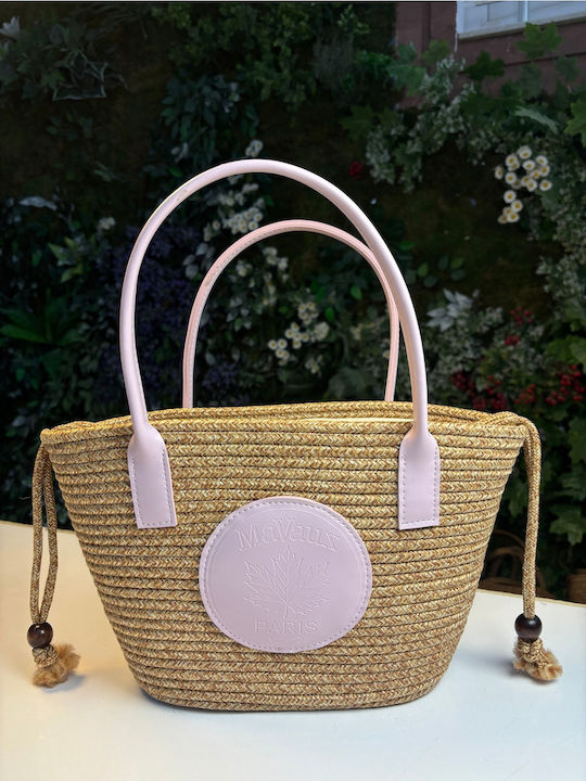 Korbweide Strandtasche Lila