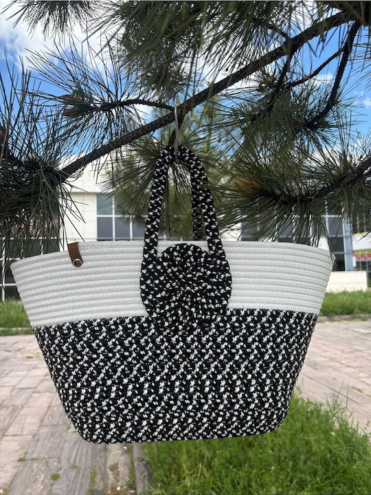 Korbweide Strandtasche Weiß