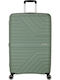 American Tourister Μεγάλη Βαλίτσα Ταξιδίου Σκληρή Botanic Green Ύψους 78εκ.