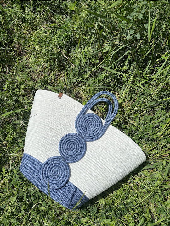 Enpapa Korbweide Strandtasche Lila