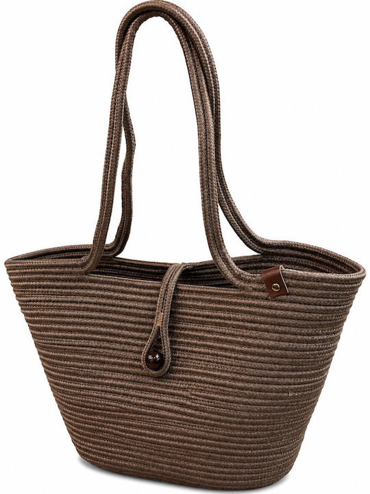 Korbweide Strandtasche Braun