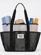 Frottee Strandtasche Schwarz