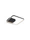V-TAC Ceiling Mount Light Black with Integrated LED and Remote Control