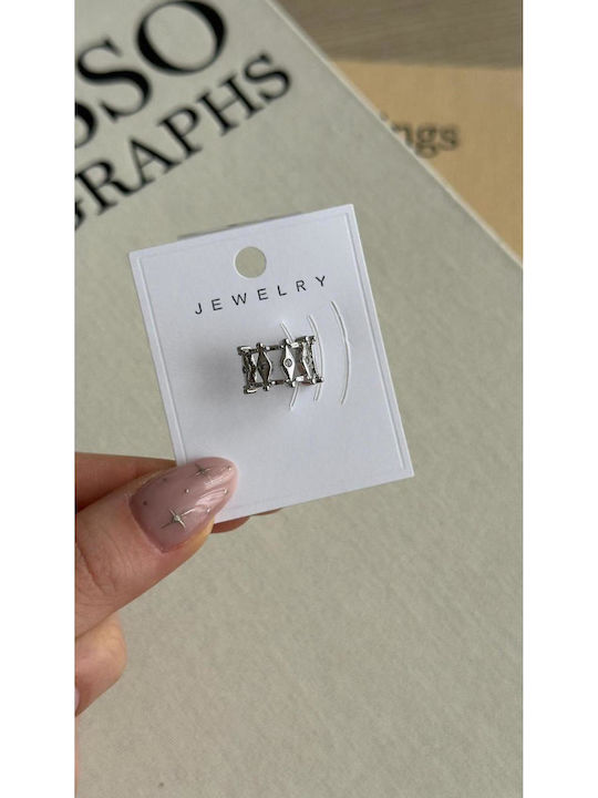 Single Cuff Earring Made of Gold Plated Steel w...