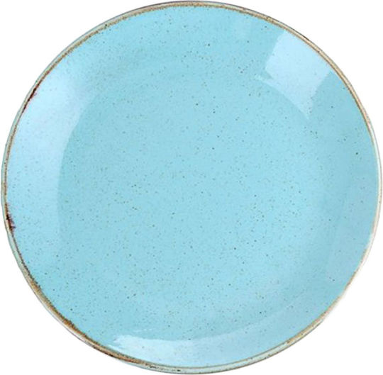 Porland Seasons Shallow Serving Plate Made of Porcelain with Diameter 24cm