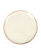 Porland Seasons Shallow Serving Plate Porcelain Beige 32cm
