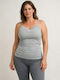 Sleeveless Grey Women's Undershirt