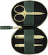 Set 3 Pieces Stainless Steel Case Vegan Leather Apple Peels Green Zwilling Premium