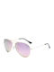 Prive Revaux Unisex Sunglasses With Gold Frame And Pink Lens