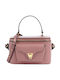 Leather Women's Shoulder Bag Pink