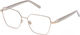 Furla Fu997 02am 54 Brillengestelle mit Rezept Farbe Rose Gold