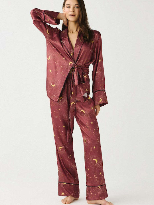 Summer Women's Satin Pyjama Set