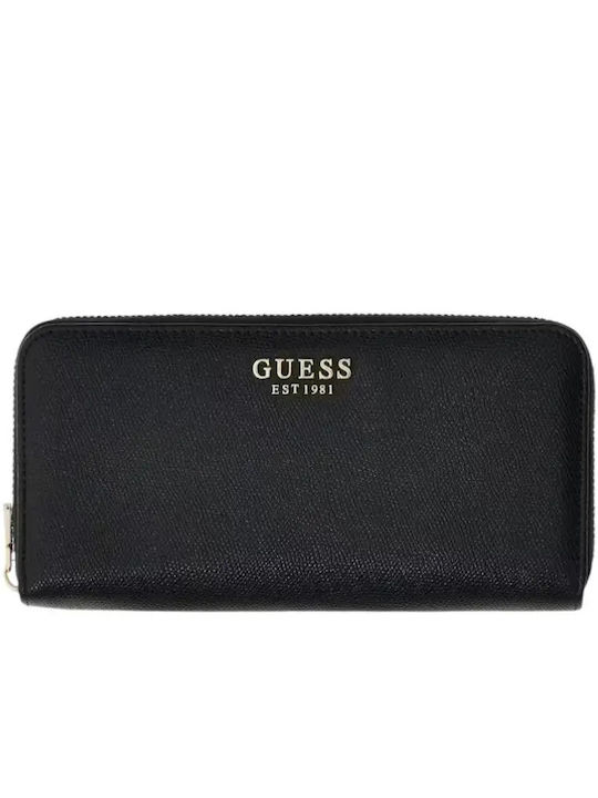 Guess Amorette Amorette Large Leather Women's Wallet Black Guess Amorette Amorette Large Leather Women's Wallet Black