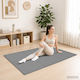 vidaXL Gym Puzzle Mats Grey 60x60cm 40 Pieces