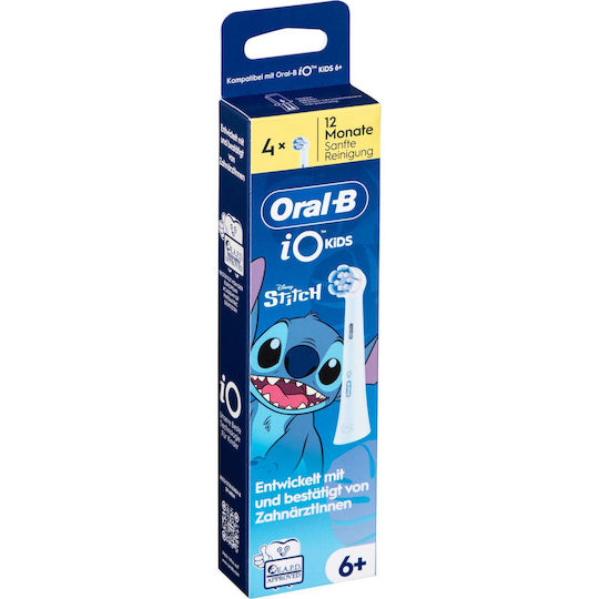 Oral-B Electric Toothbrush Spare Parts Kids 4 Pieces