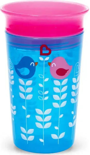 Munchkin Παιδικό Ποτηράκι από Πλαστικό Μπλε 266ml για 12m+