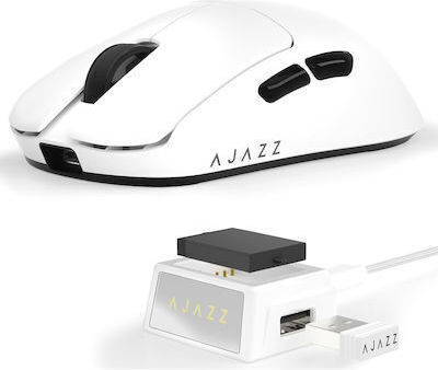 AJ159 V2 MC Mouse de Gaming Wireless 24000 DPI Alb