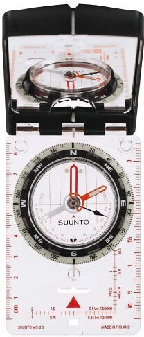 Professional Suunto Mc-2 Compass Mirror Clinometer Adjustable Declination Correction Made In Finland Delivery 9-10 Days