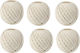 Set 6 Balls Cotton Twine Micul Fermier 100g White Color