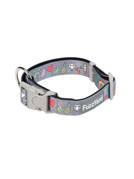 Fuzzyard Dog Collar Coachella Medium Neck Circumference 32-50cm