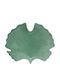 Easylife Leaves Light Green Decorative Porcelain Platter Green 35x29cm