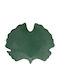 Easylife Tropical Leaves Green Decorative Porcelain Platter Green 35x29cm