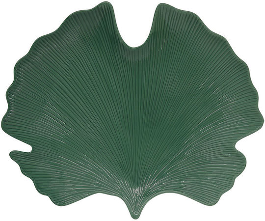 Easylife Tropical Leaves Green Πορσελάνης Πράσινη 35x29εκ. 2052LEGR