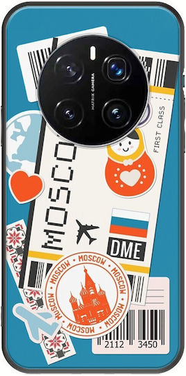 Husă Ticket To Moscow Honor Magic7 Pro Black TPU Siliconă Neagră