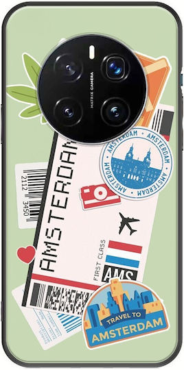 Husă Ticket To Amsterdam Honor Magic7 Pro Black TPU Silicon Negru