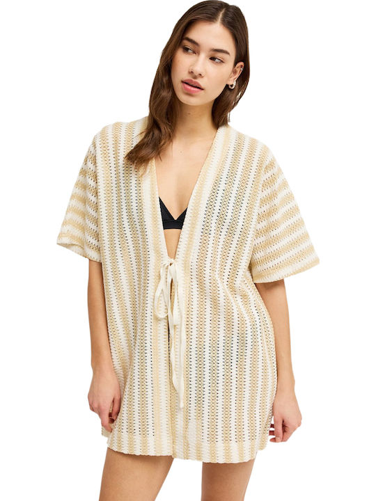 Roxy Women's Beachwear Kimono Pebble