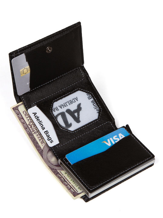 Ανδρικό Πορτοφόλι με RFID Μαύρο