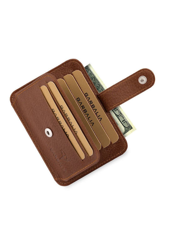 Leather Men's Wallet Tabac Brown