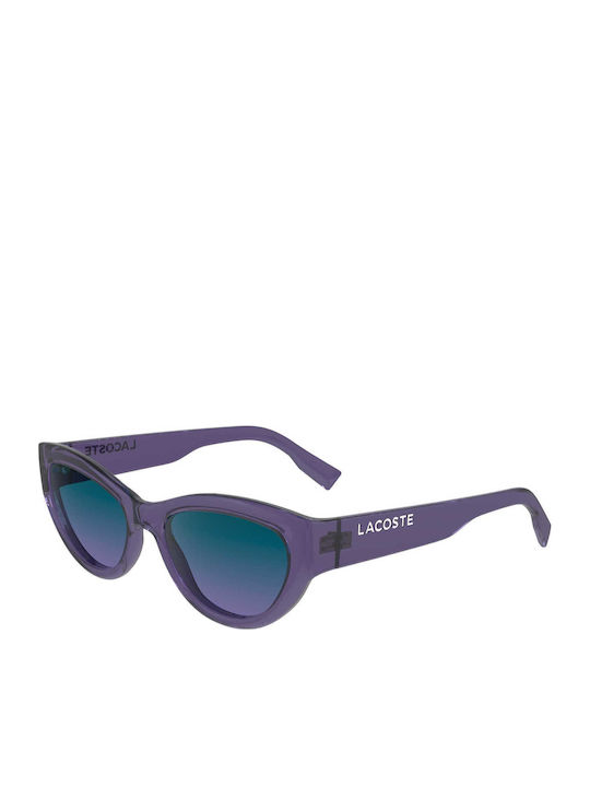 Lacoste Women's Sunglasses with Purple Frame