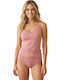 Sleeveless Cotton Pink Women's Undershirt