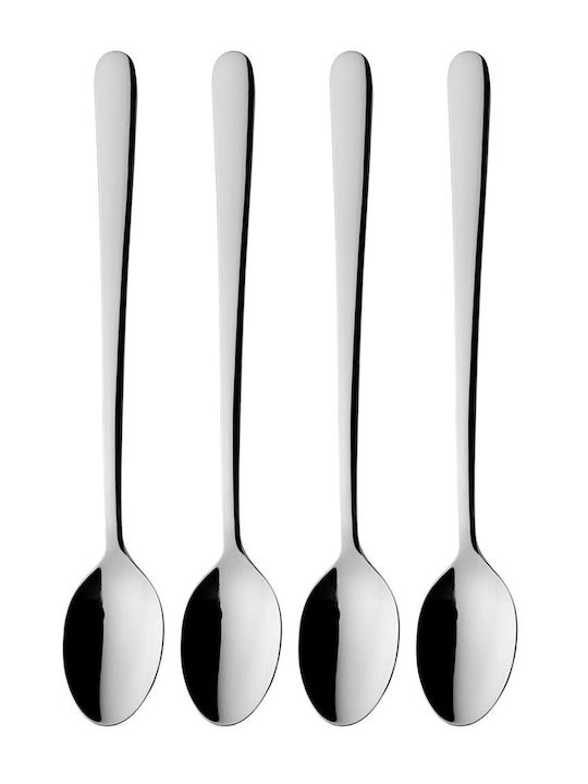 Grunwerg Windsor Set Linguri Din Oțel Inoxidabil Argintii 19cm 4 Bucăți
