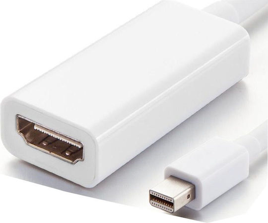 FSU Mini-DisplayPort Männlich Zu HDMI Weiblich Konverter Weiß