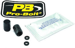 Capace De Supapă Negre Din Aluminiu Pro Bolt
