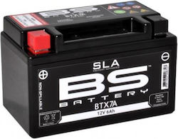 BS Sla GEL Батерия за Мотоциклет YTX7L-BS с Кап...