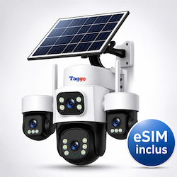 Taggo TAGGO-PRO-Q50-1PANOU IP Rezistentă la apă Quad Cameră 4G 15MP Taggo TAGGO-PRO-Q50-1PANOU IP Rezistentă la apă Quad Cameră 4G 15MP