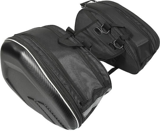 Wasserdichte Seitenkoffer Für Motorräder 36-58l Reflektierende Kristalle