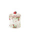 Easylife Jardin Des Fraises Βάζο Γενικής Χρήσης με Καπάκι από Πορσελάνη 8.5x11cm